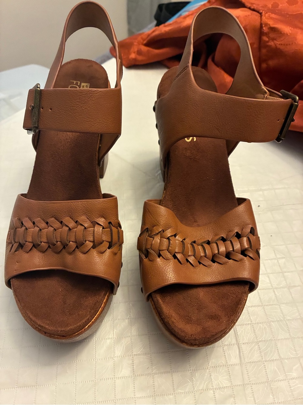 Brown Platform Sandals